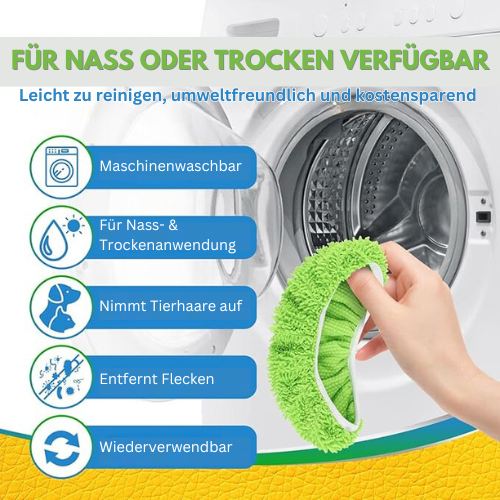 Fleece Mop-Pads | Wiederverwendbare Mops | 2+2 GRATIS